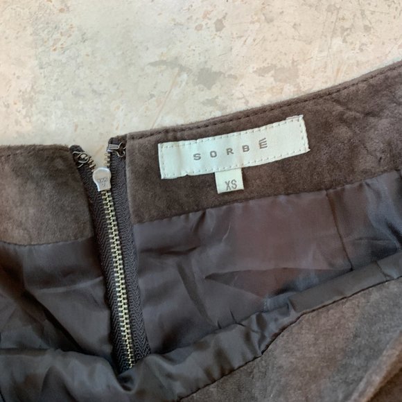 Sorbe Leather Midi Dress - Picture 3 of 4